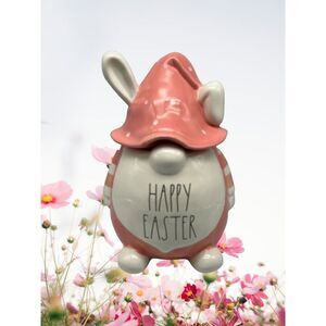 Rae Dunn Happy Easter Bunny Gnome Canister